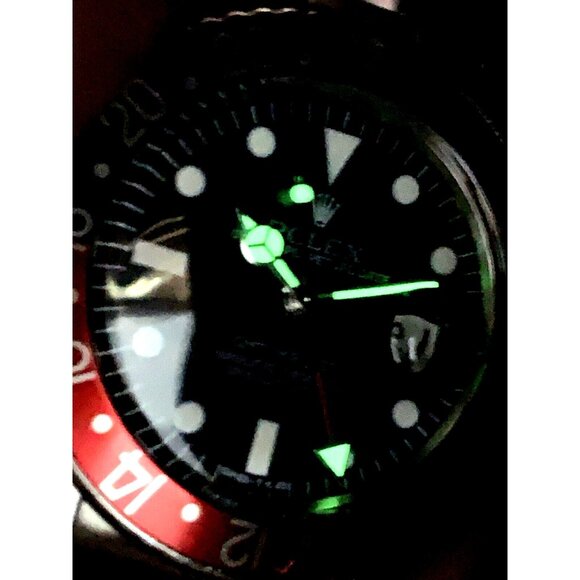 Rolex Men's Watch 1675 GMT Master Automatic Vintage 1968 Black Dial Pepsi Bezel - Picture 7 of 15